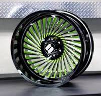 Verified Supplier Fluorescent Green Rims Customizable Logo ...