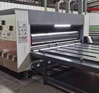 Carton Box Flexo Printing Machine Chain-Drive Feeding Four ...