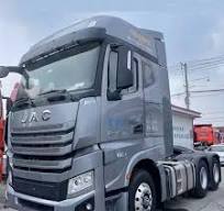 China New Arrival JAC 6*4 Heavy Truck Prime Mover Tractor Truck Used 450hp  Manual Transmission Left Steering for Sale
