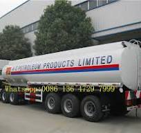 Buy 36000 L double tire fuel tank truck trailer,36000 L ...
