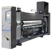 Fully Automatic Carton Flexo Box Machine Water Based Ink Automatic Folder  Gluer Stitcher