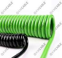 Multi-core coil power Spring Trailer Wire Electric Tool Spiral Coiled Wire  Cable Spring Coiled Cable Spiral Cable