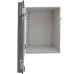 14x10x06 ABS Plastic Weatherproof Indoor/Outdoor IP66 NEMA 4 Enclosure,  Gray (Enclosure Only)