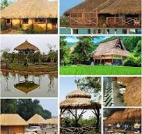 Amazon.com: Garden Thatch Roof Decoration Synthetic Thatch ...
