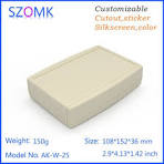 ABS Wall Mount Box Electronic Plastic Enclosure for PCB ...