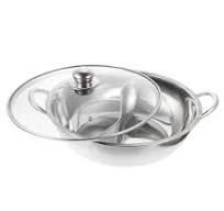 Amazon.com: Unomor 1set Yuanyang Hot Pot Basin Stock Pot Lid ...