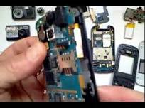 take apart phone to ID circuit board electronic components 👍🏽