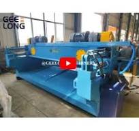 8ft Spindleless Log Debarker Machine | Wood Rotary Lathe