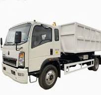 6t 4X4 HOWO Hook Lift Container Truck, All Wheel Roll off Hook Lift Truck