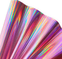 Amazon.com: 11.8"x53" Holographic Faux Leather Fabric ...