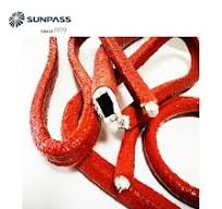 Silicone Rubber Coated Fiberglass High Temperature Rope