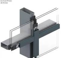 Aluminum Extrusion Profiles For Curtain Wall Systems - Haomei