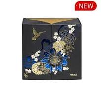 Small and Portable Innovative Paper Floral Tea Box