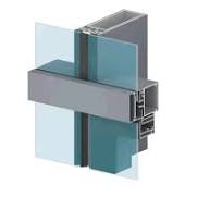 [Hot Item] Manufacturer Aluminum Exterior Facade Siding Aluminum Curtain  Wall 6000 Series Profiles Building Material Glazing Unitized Glass Curtain  ...