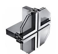 Aluminum/Aluminium Extrusion Profile for Curtain Wall ...