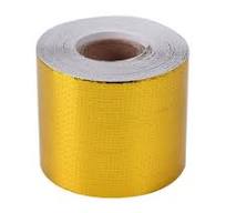 50mm 10M Reflective High Temperature Gold Roll Adhesive ...