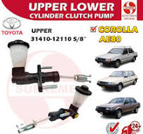 S2U Car Upper Lower Master Slave Cylinder Clutch Pump Toyota Corolla AE80  31410-12110 31470-12040 Top Low Kereta