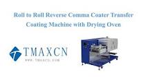 Roll to Roll Reverse Comma Coater Transfer Coating Machine with Drying Oven