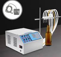 6 Heads Liquid Filling Machine 1-50ml Automatic Digital Control Bottle  Filler