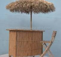 Bamboo Tiki Hut - Natural Thatching Roof & UV Resistant
