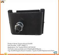 Forklift Engine Mount Insulator Lift Truck Engine Replacement Parts  12361-26600-71