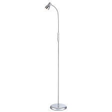 Lampadaire Led Chrome Point Flexible Hauteur 150 Cm Joy Etc Shop