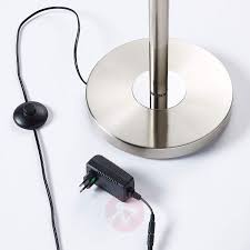 5 Flammige Led Stehlampe Catriona Mit Dimmer Kaufen Lampenwelt De