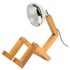 Tischlampe Mister Woody Scheinwerfer Mit Beinen Kramsen