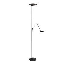 Steinhauer Zodiac Led Stehleuchte Dimmbar Mit Deckenfluter Und