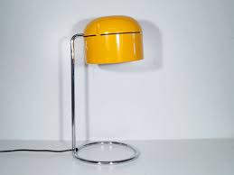Space Age Lamp Original Staff Orange Desk Lamp 70s Vintage