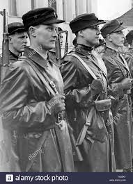 Volksdeutscher Ordnungsdienst in Kezmarok in the High Tatras. In ...