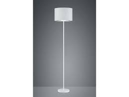 Led Stehlampe Mit Weissem Stoffschirm Rund O 50cm H 160cm Coole