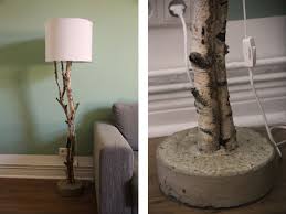 Lampe Birke Diy Stehlampe Selber Bauen Stehlampe Holz Diy