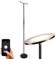 Stehlampe Wohnzimmer Led Dimmbar Smart Standleuchte Deckenfluter