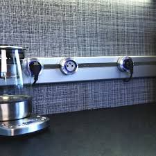 Rail Electrique Eubiq E Genesis Finition Aluminium Brosse Rail Electrique Moulure Electrique Electrique