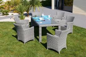Un Salon De Jardin Gris En Resine Tressee Parfait Pour De Moments Detente Dans Le Jardin Ou Sur La Ter Ensemble De Jardin Salon De Jardin Gris Fauteuil Jardin