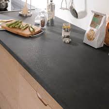 Plan De Travail Stratifie Intuition Gris Fonce Mika Plan De Travail Cuisine Plan De Travail Stratifie Plan De Travail