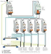 Uzo Shema Podklyucheniya Elektroprovodka Elektrotehnika Elektricheskie Rozetki