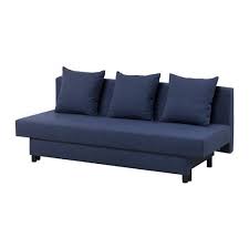 Asarum Sofa Trzyosobowa Rozkladana Granatowy Ikea Sofa Sofa Outdoor Furniture