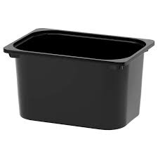 Trofast Bac Noir 42x30x23 Cm Ikea En 2020 Ikea Boite Rangement Ikea Couvercle