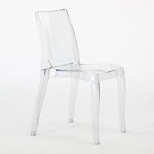 Chaise Salle A Manger Bar Transparent Empilable Cristal Light Polycarbonate Grand Soleil Design Transparent S6326tr Chaise Salle A Manger Interieur Maison Design Transparent