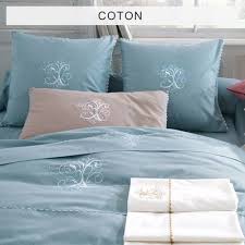 Housse De Couette Pur Coton Bouchara Collection Manoir Housse De Couette Beaux Lits Couette