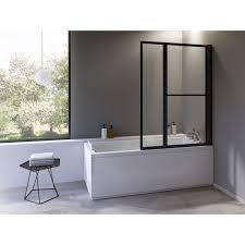 Pare Baignoire 2 Volets Pivotant Pliant H 140 X L 106 Cm Lift Leroy Merlin En 2020 Pare Baignoire 2 Volets Baignoire Amenagement Salle De Bain