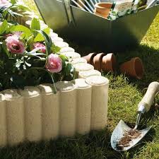 Bordure Beton Colonnette Pierre 50 X 16 Cm Ep 5 5 Cm Bordure Beton Bordure Jardin Castorama