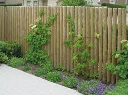 Palissade En Rondins Bois Amenagement Jardin Cloture Jardin Deco Jardin