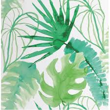 Papier Peint Sur Intisse Elle Jungle Vert Castorama Papier Peint Papier Peint Jungle Papier Peint Feuilles