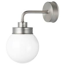 Frihult Applique Couleur Acier Inox Ikea Acier Inox Inox Luminaire Salle De Bain