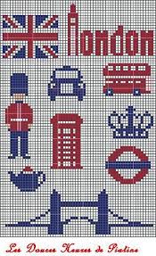 God Save The Queen Free Motifs Anglais Le Blog De Piatine Modeles De Point De Croix Point De Croix Broderie Et Point De Croix