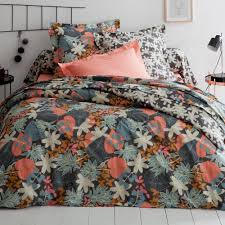 Housse De Couette Coton Imprime Rousseau 3suisses Housse De Couette Couette Draps De Luxe