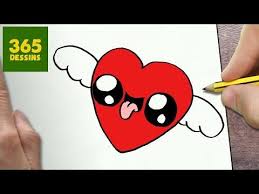 Comment Dessiner Coeur Avec Des Ailes Kawaii Etape Par Etape Dessins Kawaii Facile Youtube 365 Dessins 365 Dessin Logo Dessin Kawaii